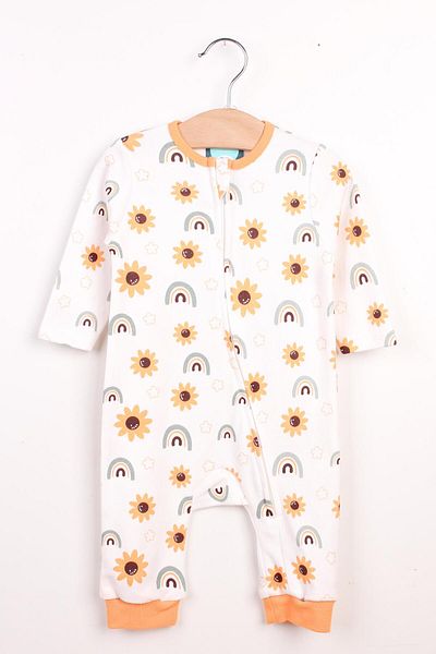 Mini Ropa Zippered Baby Rompers No Booties Ribbed Seasonal Jumpsuit