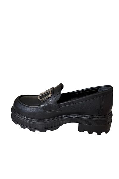 Endless Pantofi negri Mocasini de damă
