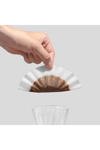 Timemore Basket Paper Filter 01 For B75 Quantity 50 Sheets Pack