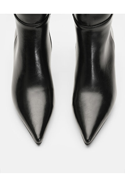 Jorbinol Naya İnce Topuklu Sivri Burun Çizme