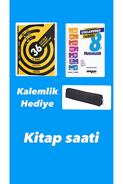 Ankara Yayıncılık 8 . sınıf hız yayınları 36 hafta matematik ve ankara yayınl...