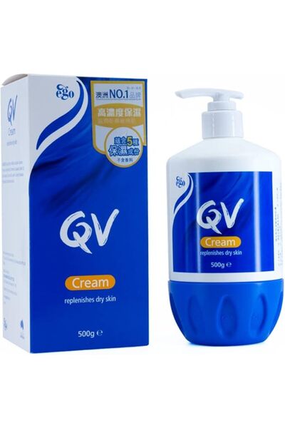 Qv كريمة 500 جرام في زجاجة مضخة (صنع في أستراليا)