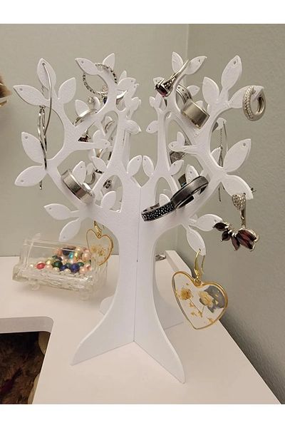 Goplast Premium Διακοσμητικός βάσης κοσμημάτων Tree Look, Organizer κοσμημάτων, Organizer κοσμημάτων με πουλιά