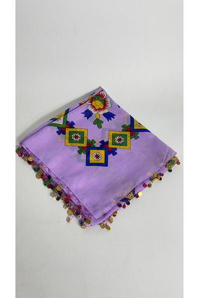 Sobe Hediyelik Çengelköy Slap Sequin Writing Scarf