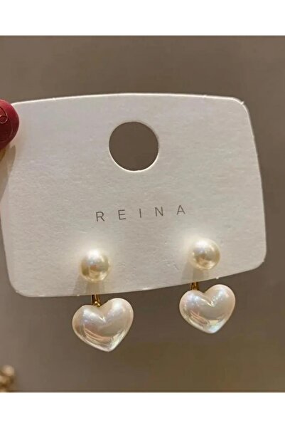 monalisatoka Kadın İnclii Kalpli Hayalet Küpe