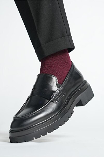 Faruk balkanas Graf Model Natural Leather Casual Shoes