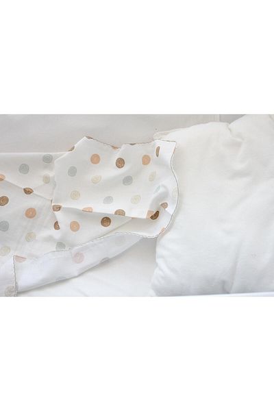 Mini Ropa Multi-Purpose Polka Dot Muslin Baby Blanket
