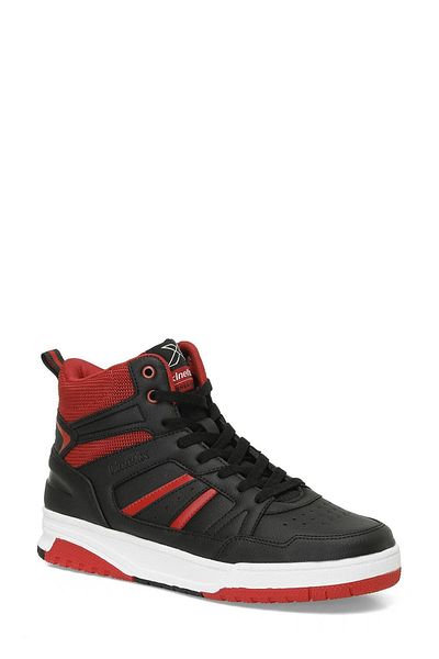 Kinetix 101781568   Raybert Pu Hi Black-Red Men's Sneakers