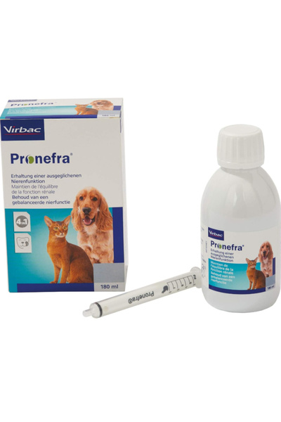 Virbac Pronefra Diyet Takviyesi, Küçük Hayvanlar Için 180 ml