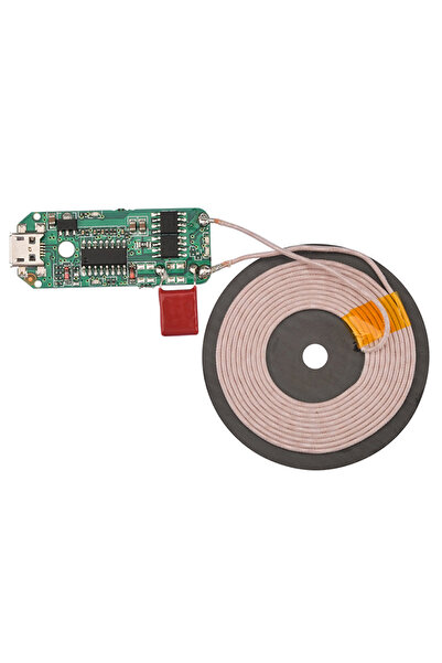 Genel Markalar Kablosuz Şarj Modülü 10W 2A Mobil Akıllı Telefon Oyuncak Pil Şarj Transmiter Micro Usb