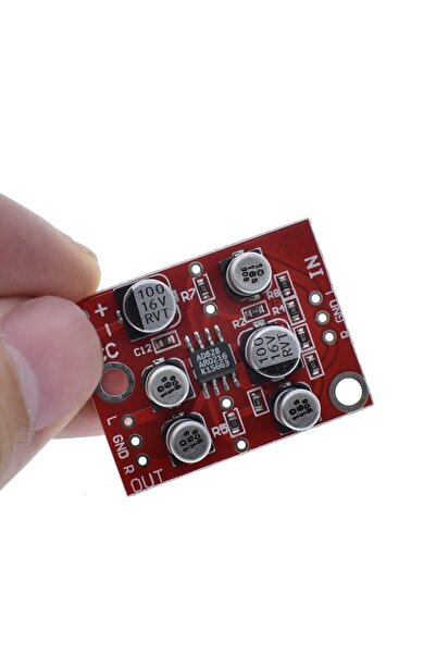 Genel Markalar Ad828 Preamp Modül Ses Yükseltici Amfi Stereo Mikrofon Gitar Enstrüman Ses Video Sinyal Ön