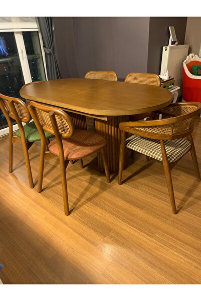 mutfak moda PTT OVAL MASA TAKIMI