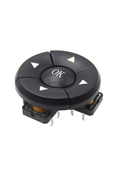 ARS Robotechnicals 4 Yön OK 12x12mm Buton 1 Set Navigasyon 5 Buton 5 Başlık 4...