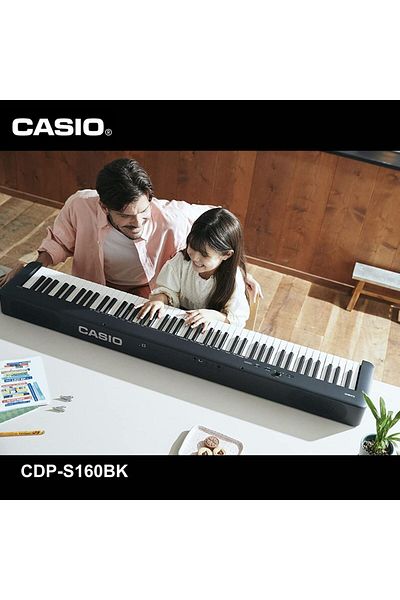 Casio CDP-S160BK Digital Piano Black 88 Keys