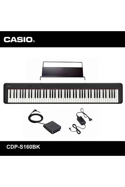 Casio CDP-S160BK Digital Piano Black 88 Keys