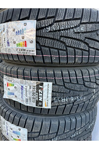 Marshall 195/60R15 88R KW31 I ZEN MARSHALL KIŞ LASTİĞİ (2024) KORE ÜRETİM