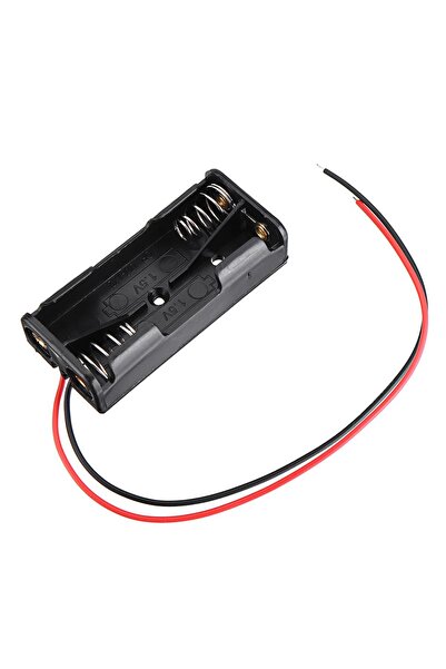 Genel Markalar AAA Pil Kutusu Yuvası İnce Küçük Tip 2 Adet 1.5V Pil Toplam 3V...