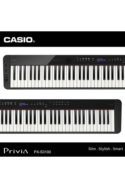 Casio Privia PX-S3100 Digital Piano Black