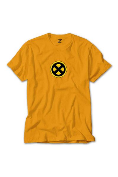 Z zepplin X men Yellow Logo Κίτρινο T-shirt