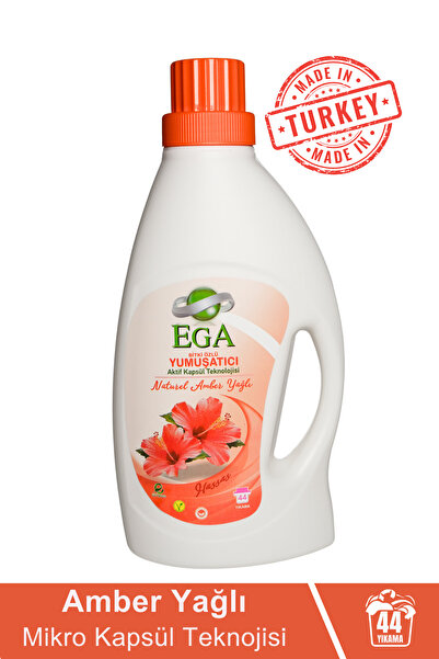EGA Aktif Kapsül Teknolojili Amber Çamaşır Yumuşatıcısı 4 X 1040 ml