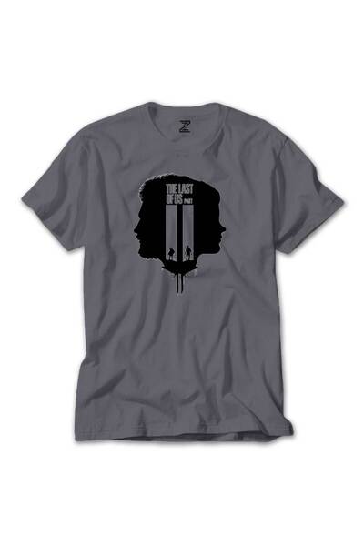 GANN The Last Of Us 2 Ellie Joel Face Grey T-Shirt