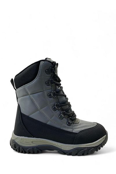 Cool Felix Orthopedic Unisex Παιδικές γκρι μπότες χιονιού ζεστή επένδυση