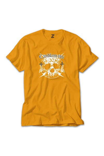 Generic Brand Candlemass Doom Metal majica dugih rukava, šarena, žuta boja, v...