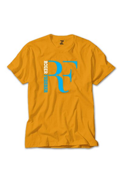 CrowsGate Tricou galben cu logo-ul Roger F. Blue