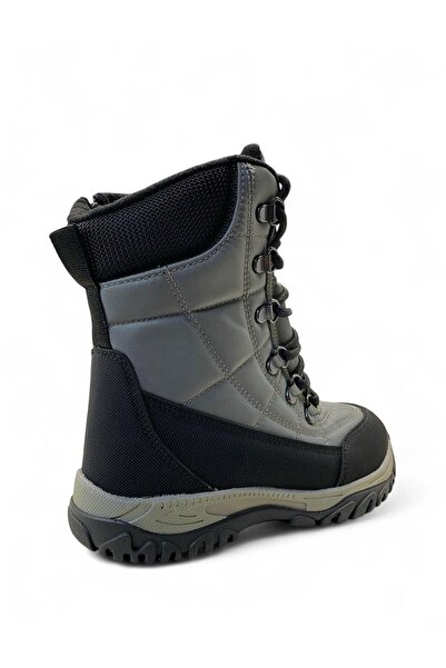 Cool Felix Orthopedic Unisex Παιδικές γκρι μπότες χιονιού ζεστή επένδυση