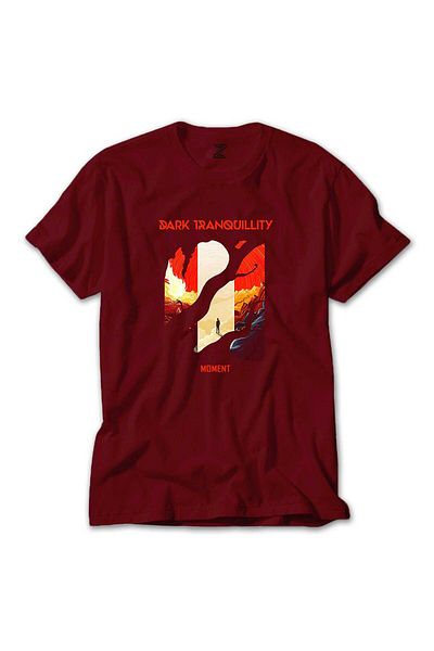 Z zepplin Κόκκινο μπλουζάκι Dark Tranquility Moment
