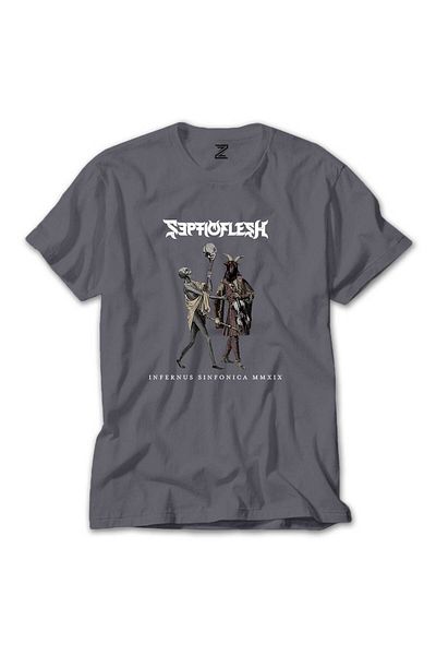 Z zepplin Septicflesh Infernus Sinfonica MMXIX Γκρι T-Shirt