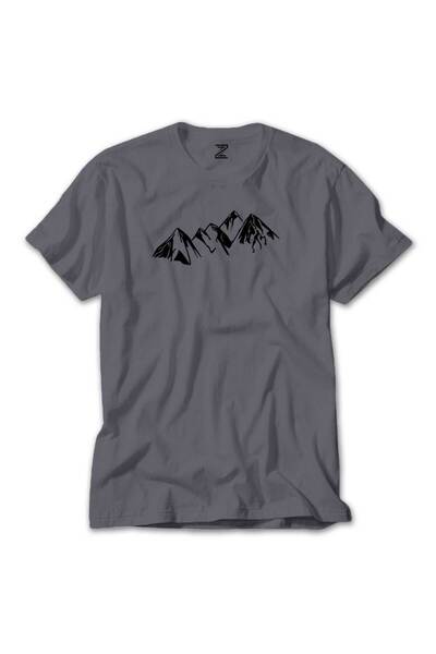 WAKHA Μπλουζάκι Black Mountains Grey