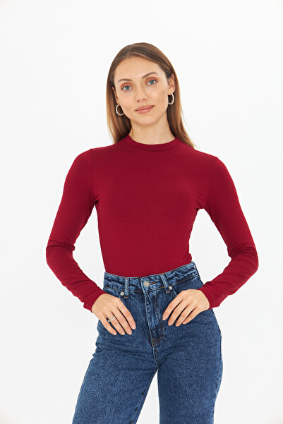 ALLEYTA Women's Leila Cotton Long Sleeve Bodysuit