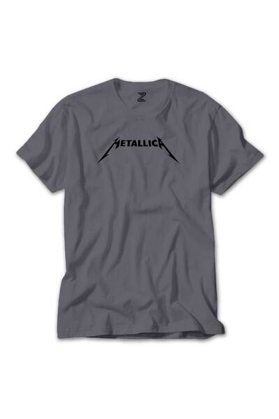 CrowsGate Tricou Metallica Classic Logo Gri