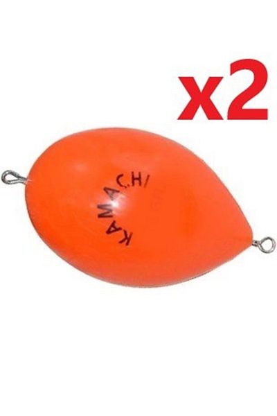 Kamachi Bulrag Hard Plastic Two Sided Wire Orange 20gr --- 2pcs--- 1pk