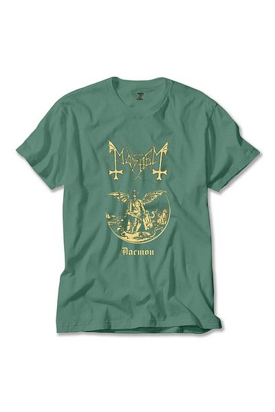 WAKHA Mayhem Daemon King Green T-shirt