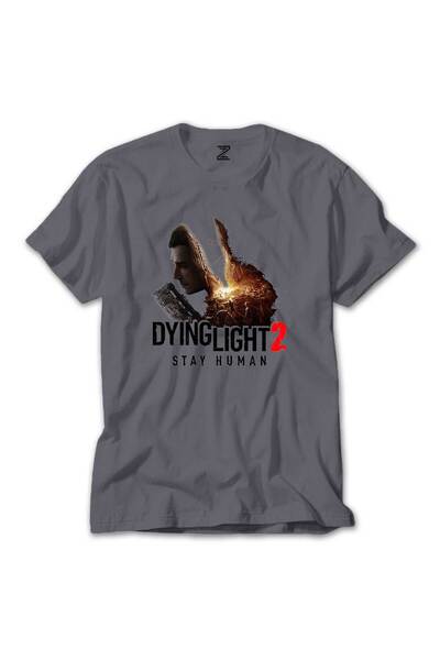 CrowsGate Tricou gri Dying Light Stay Human