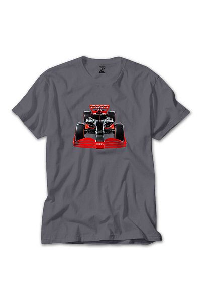 Z zepplin Μπλουζάκι F1 Audi Formula Grey