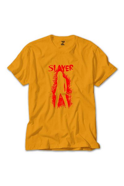 Z zepplin Κίτρινο μπλουζάκι Slayer Shadow Man