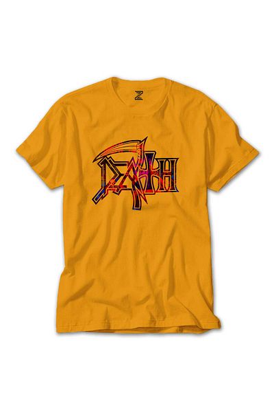 Z zepplin Κίτρινο μπλουζάκι Death Rainbow