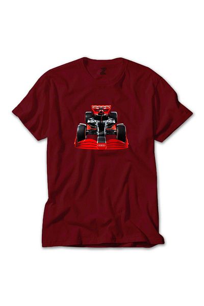 Z zepplin Κόκκινο μπλουζάκι F1 Audi Formula