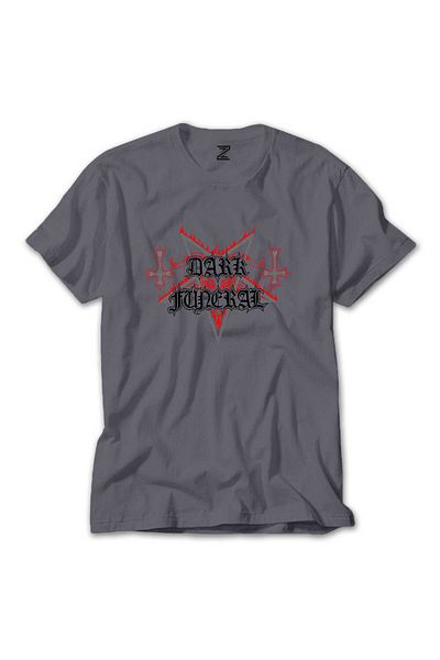 Z zepplin Μπλουζάκι Dark Funeral Classic Grey