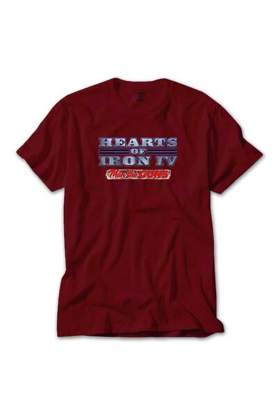 CrowsGate Hearts Of Iron 4 Cool Red T-Shirt
