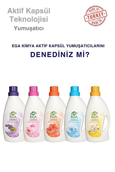 EGA Aktif Kapsül Teknolojili Lavanta Çamaşır Yumuşatıcısı 4 X 1040 ml