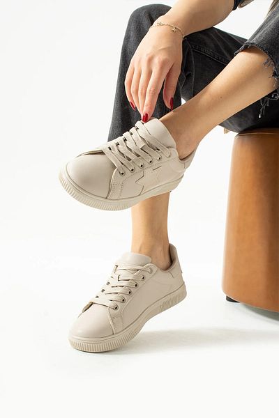 McDark Beige Women's Daily Sneaker