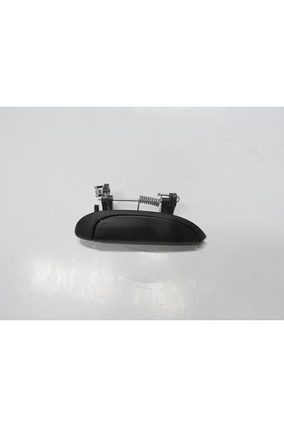 meydan Renault Clio- 2- Sd- 98/01; Front Door Outdoor Opening Handle Right Black (Plexan)