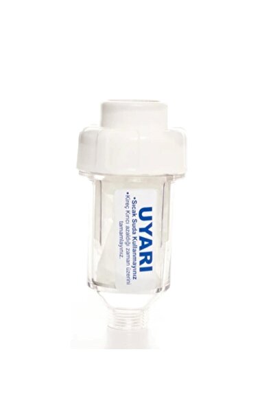 Filtre Dünyası Aqua Fly Şofben Filtresi Metal Kafalı Şofben Filtresi Kireç Önleyici Şofben Filtresi Giriş Çıkış 1/2