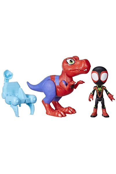 Hasbro Marvel Spidey And His Amazing Friends Dino-Webs Spidey Rex & Miles G0124