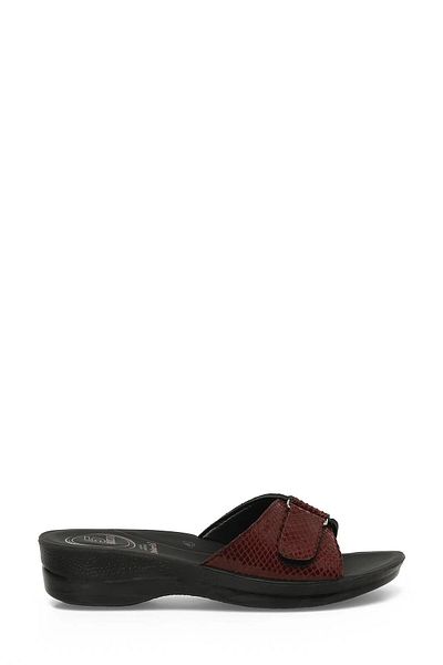 Polaris 607171 Papuci de damă.Z Claret Red