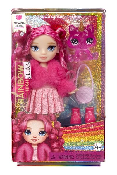 MGA RAINBOW HIGH LITTLES PAPUSA MAGENTA MONROE